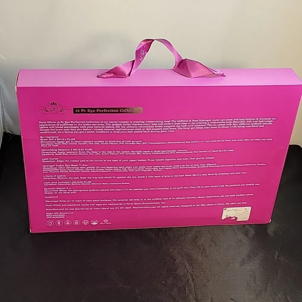BRAND NEW BEAUTY IN PARIS 12PC EYE PERFECTION COLLECTION